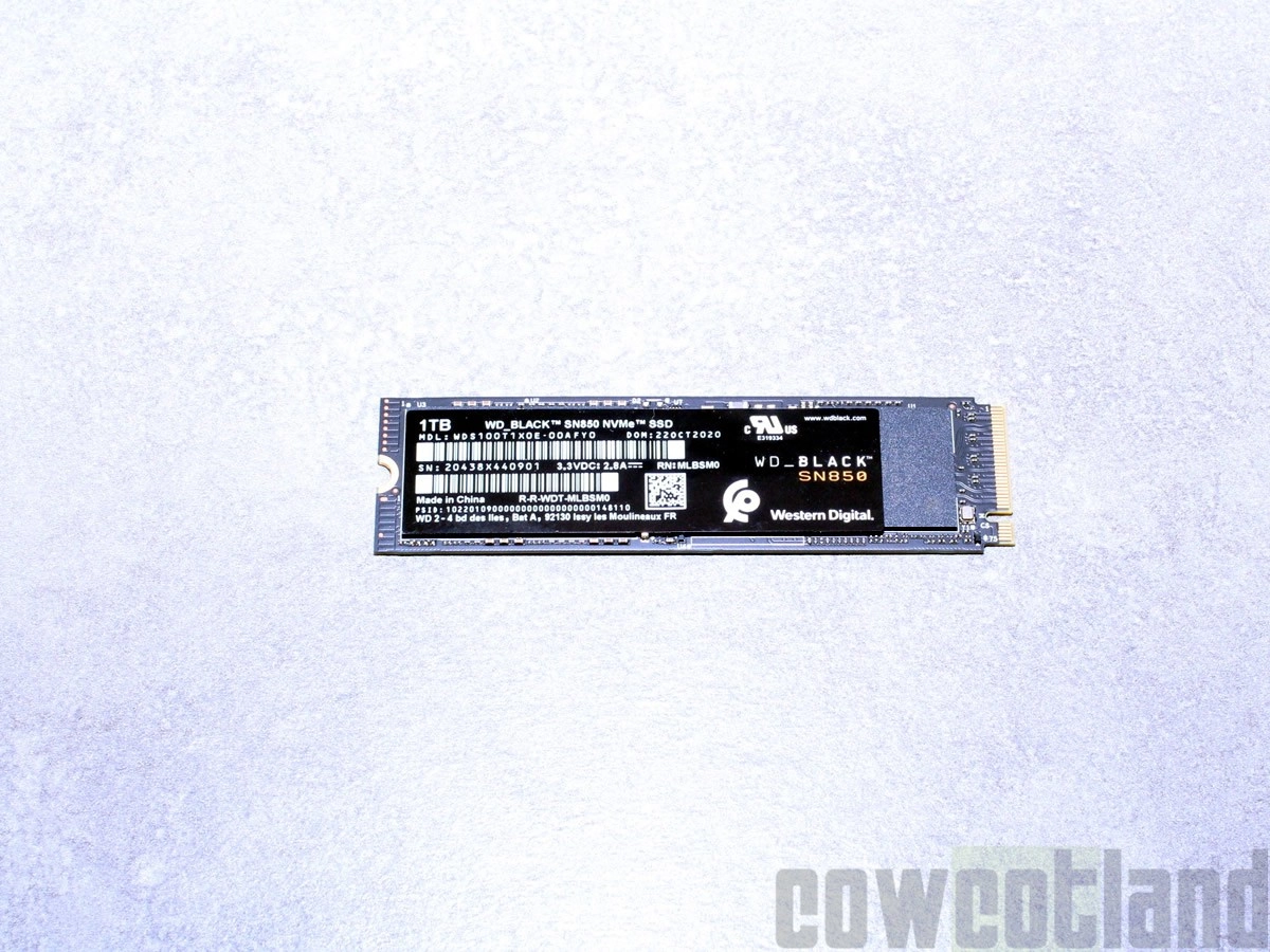  Preview SSD WD SN850 1 To : 7000 Mo/sec en lecture et 5300 Mo/sec en �criture