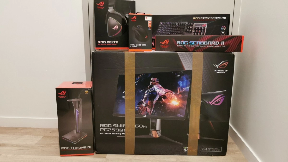  L'�cran Asus ROG Swift PG259QN en live stream Valorant � partir de 10 heures