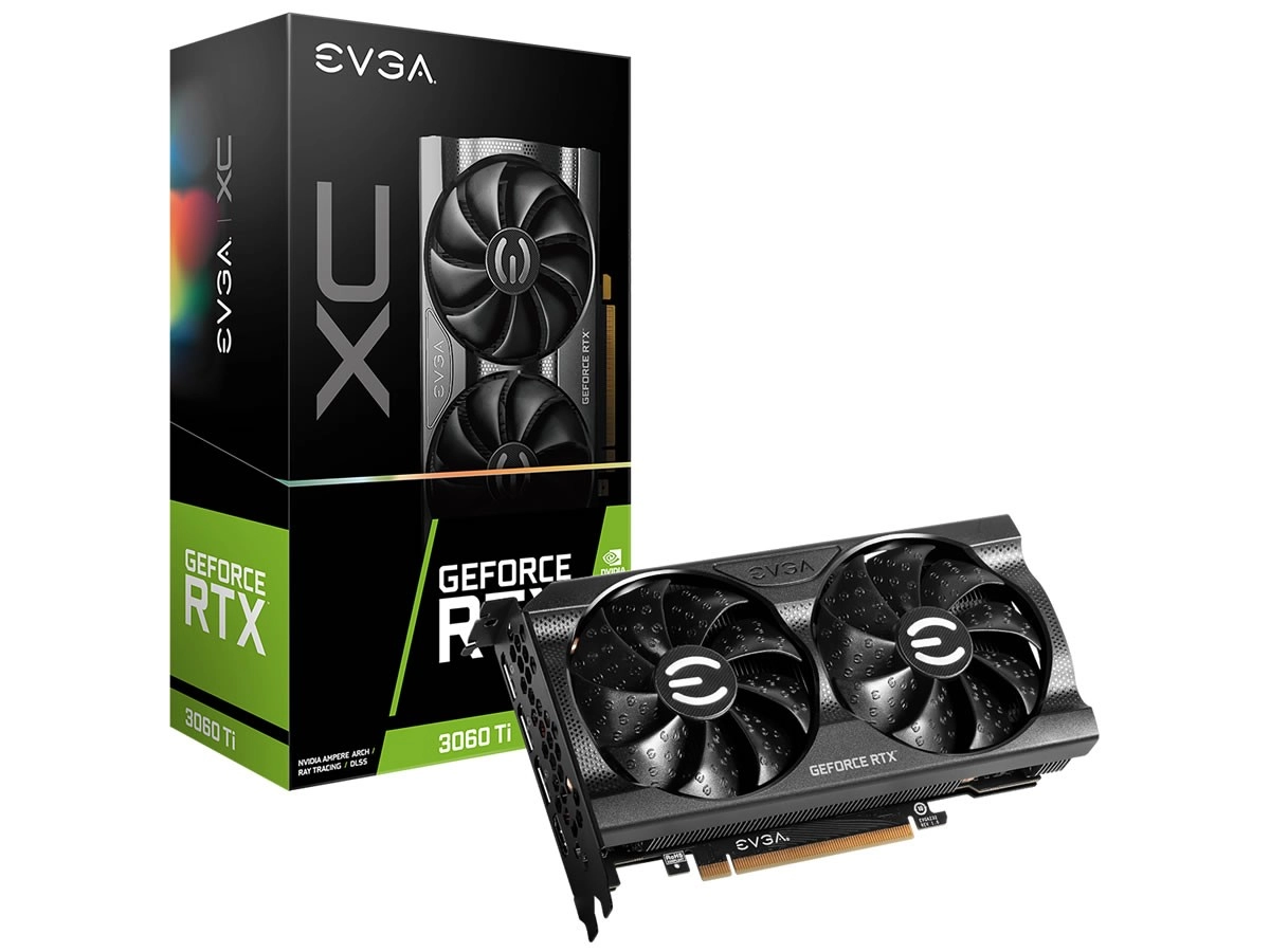Cartes graphiques NVIDIA GeForce RTX 3060 Ti, deux cartes chez EVGA