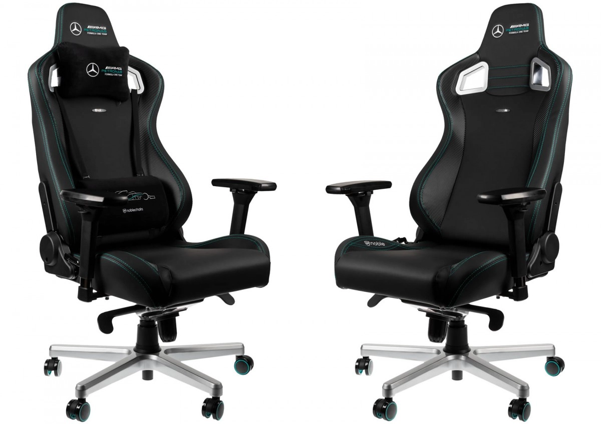 noblechairs EPIC Mercedes-AMG Petronas Formula One Team, une �dition 2021 pour plus de style et de skill