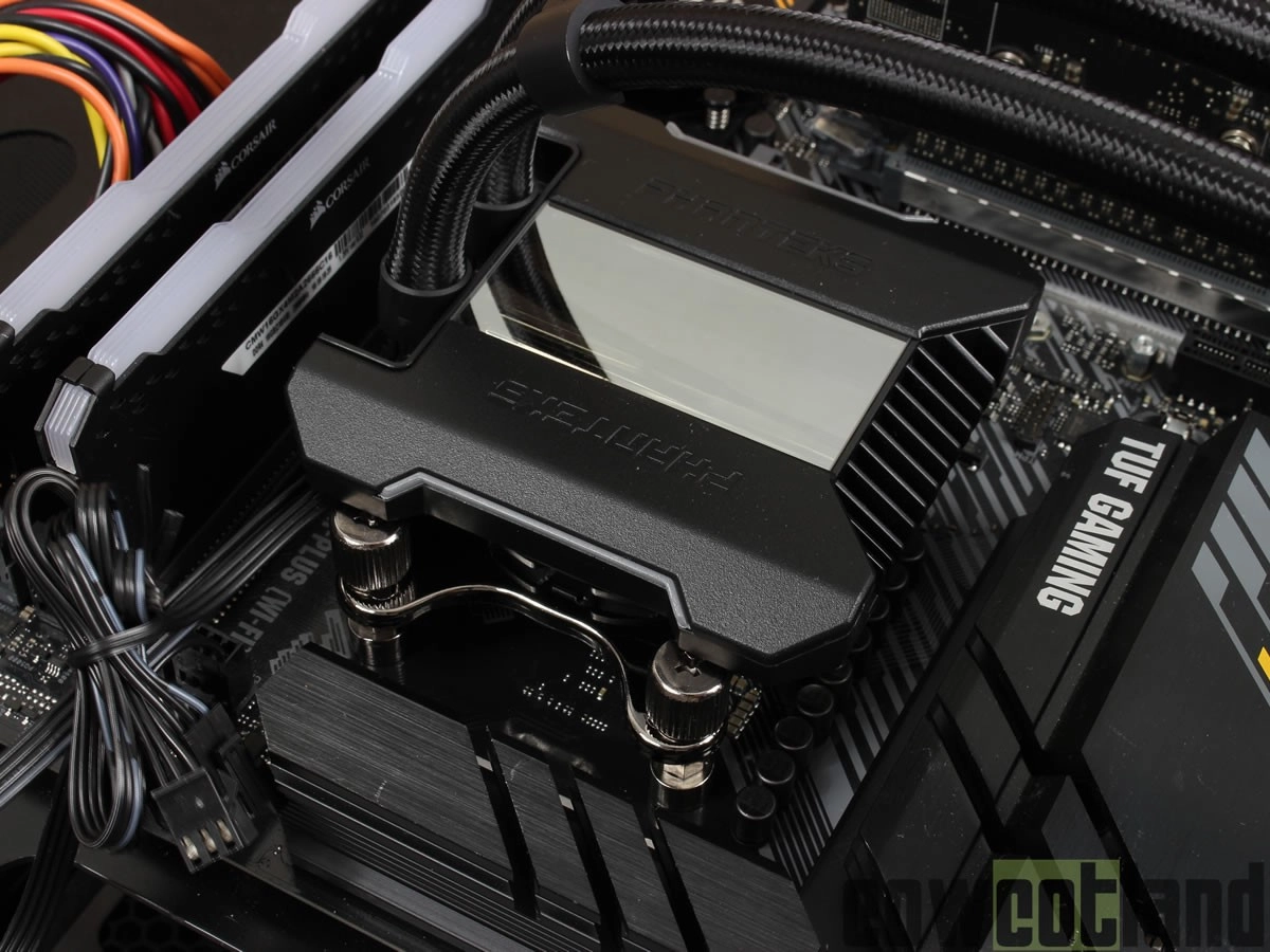  Pr�sentation watercooling AIO Phanteks Glacier One 240 MP, un premier jet r�ussi