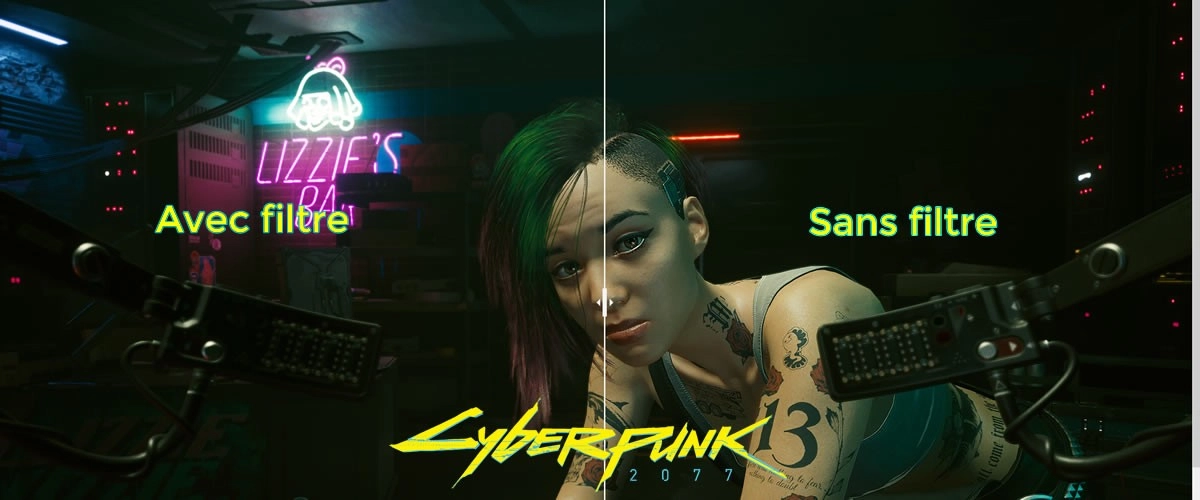Voil� un MOD qui permet de d�sactiver le Forced Sharpening Filter dans Cyberpunk 2077, pour une image plus net