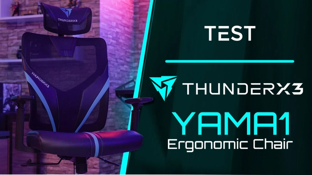  Test si�ge Gamer ergonomique THUNDER X3 YAMA1 : seulement 159 euros