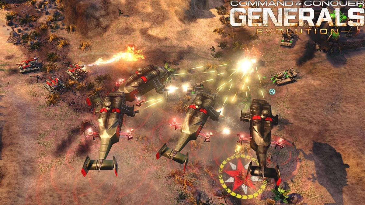 La conversion de Red Alert 3 en C&C Generals prend forme avec C&C Generals Evolution