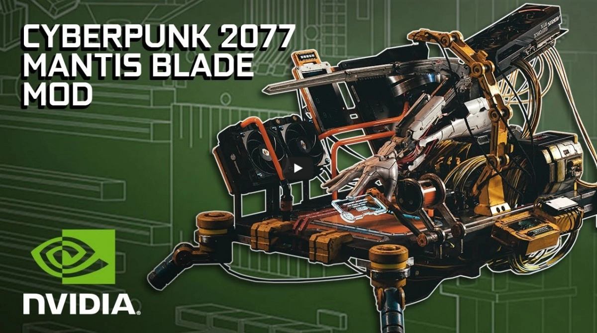 Mantis Blade : Le PC parfait pour jouer � CYBERPUNK 2077, apr�s le Mantidor Blade