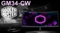  Présentation écran COOLER MASTER GM34-CW : curved, 3440 x 1440 et Freesync 2