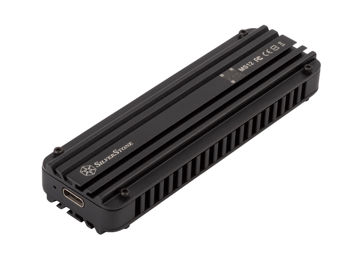 SilverStone MS12, un boitier USB 3.2 Gen2x2 pour SSD M.2