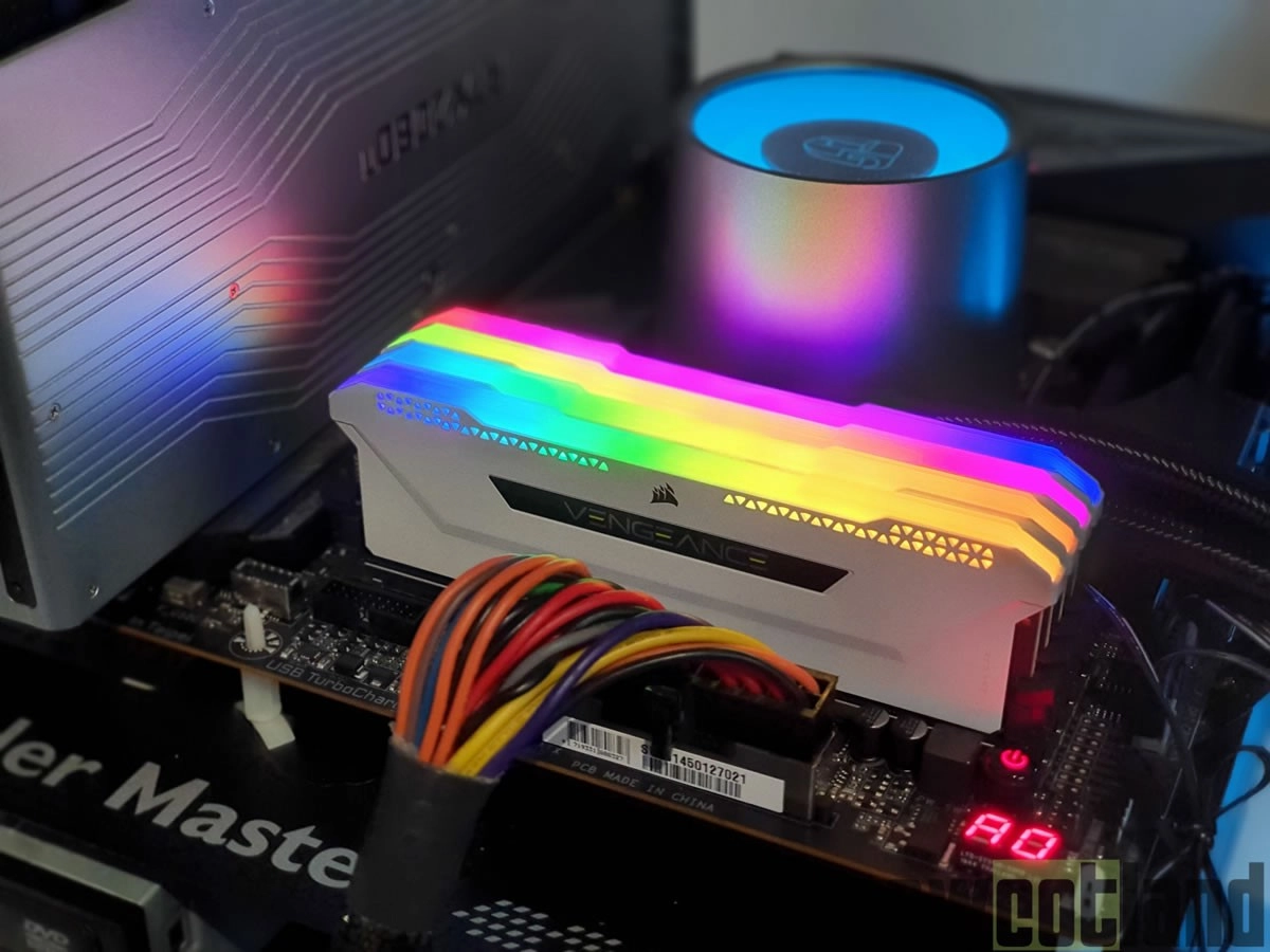  Test m�moire DDR4 CORSAIR Vengeance RGB PRO SL : 2 x 8 Go 3200 c16