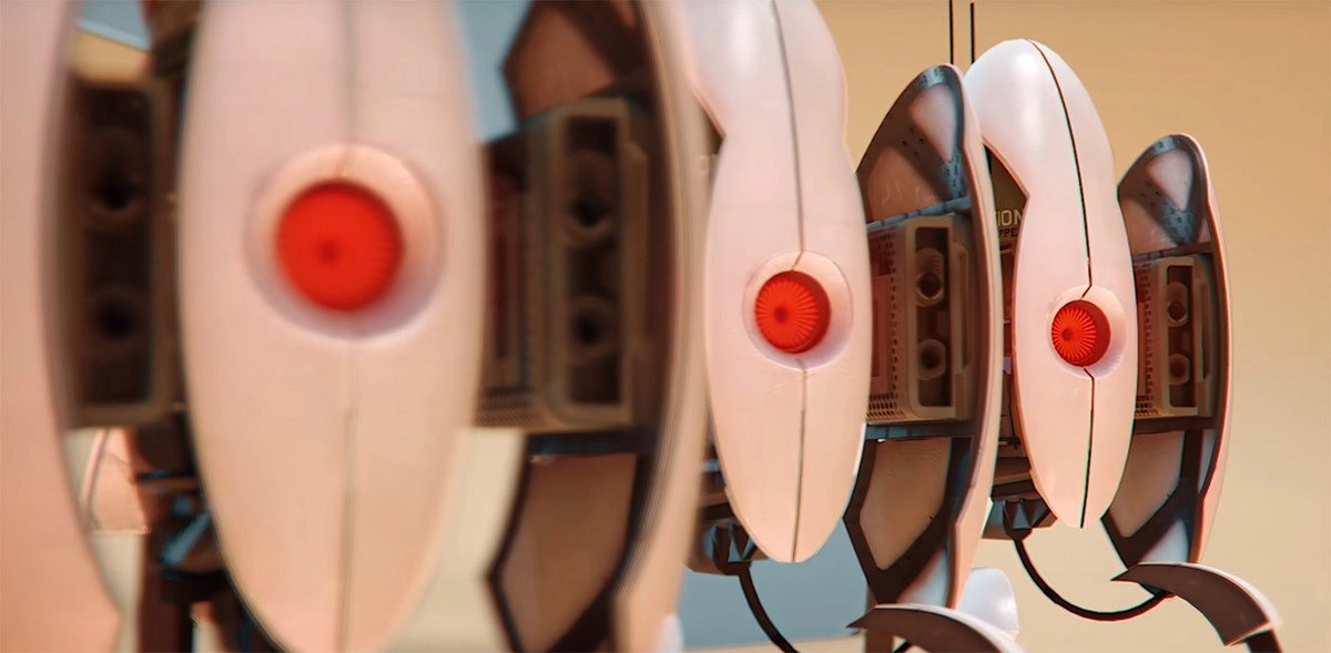 Une vid�o qui reprend The Sound Of Silence de Simon and Garfunkel en version Portal