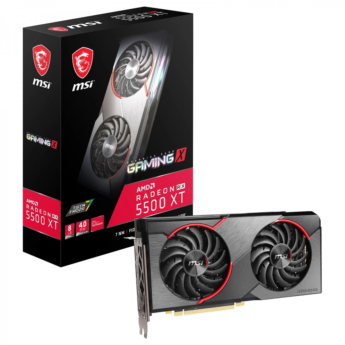 399 euros pour de la RX 5500 XT disponible...
