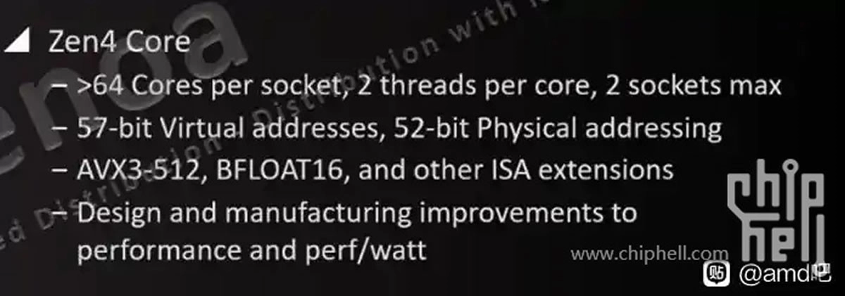 Vers une prise en charge des instructions AVX-512 pour Zen 4 ?