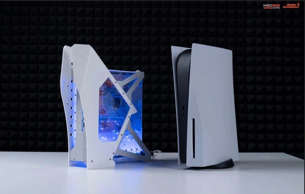 Une PS5 totalement custom et watercool�e !