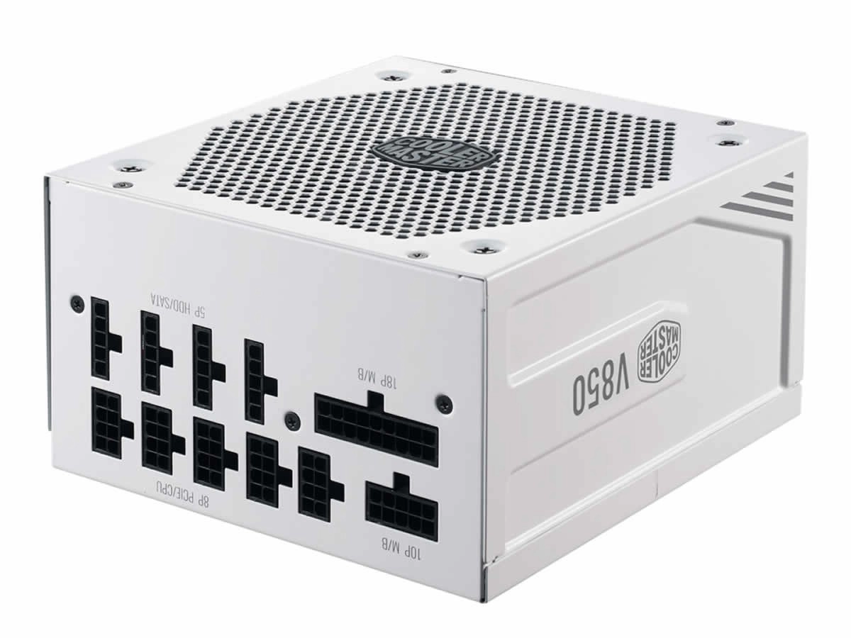 Cooler Master annonce et lance l'alimentation V850 Gold V2 White Edition