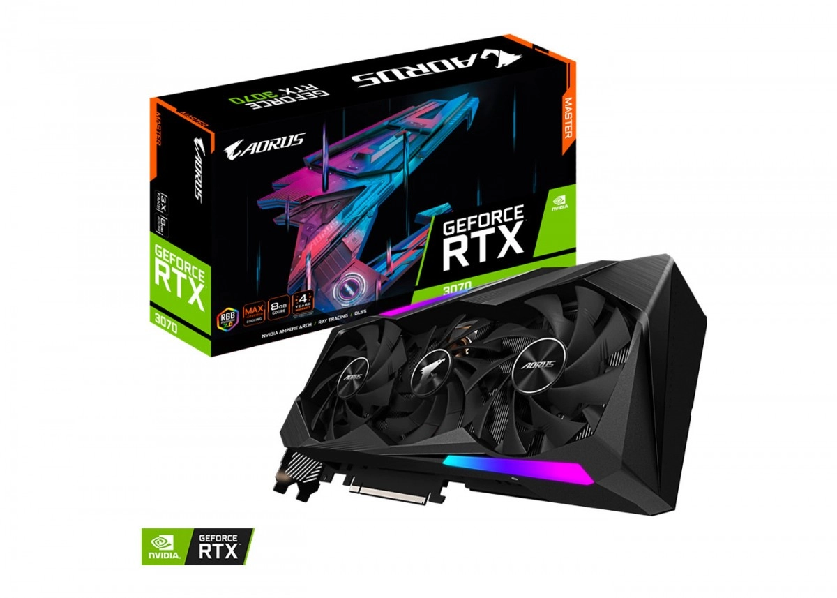 Pour le prix de deux RTX 3070 FE, on peut s'offrir une RTX 3070 AORUS MASTER