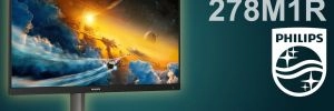 [Cowcot TV] Pr�sentation �cran PHILIPS 278M1R : 27 pouces, 4K et Ambilight