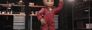 BABY GROOT presque pour de vrai, enfin non, en animatronic