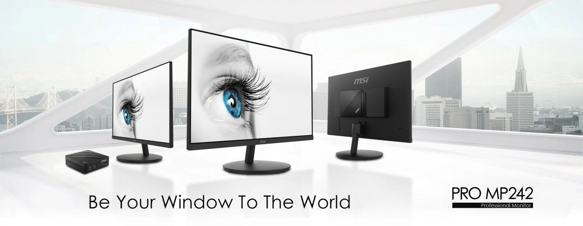 MSI propose un �cran avec le PRO MP242 : du FHD pas cher