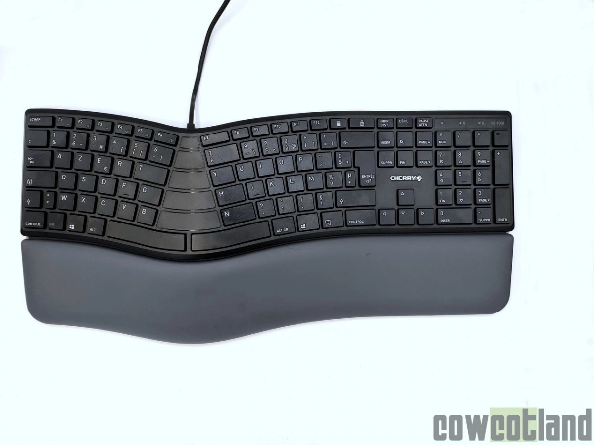  Test clavier CHERRY KC 4500 Ergo, un prix abordable avant tout !