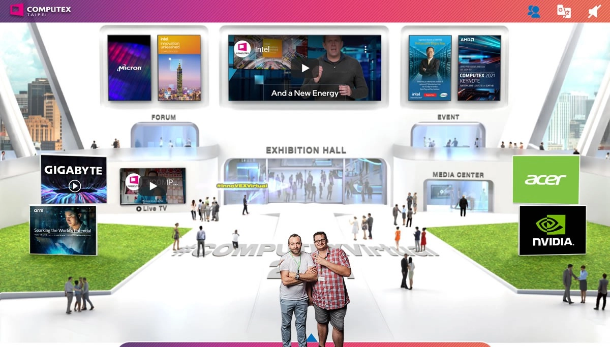 COMPUTEX 2021 : c'est parti, l'�quipe est dans la place !