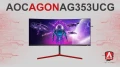 [Cowcot TV] Présentation écran AOC AGON AG353UCG : UWQHD 200 Hz HDR 1000 G-sync Ultimate !