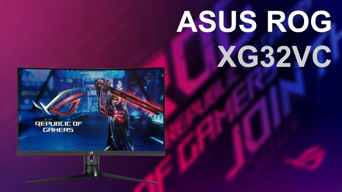  Pr�sentation de l'�cran ASUS ROG XG32VC : 32 pouces, QHD 170 Hz freesync et 500 euros