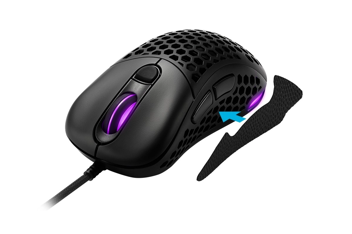 Des grips lat�raux pour la souris Sharkoon Light� 200