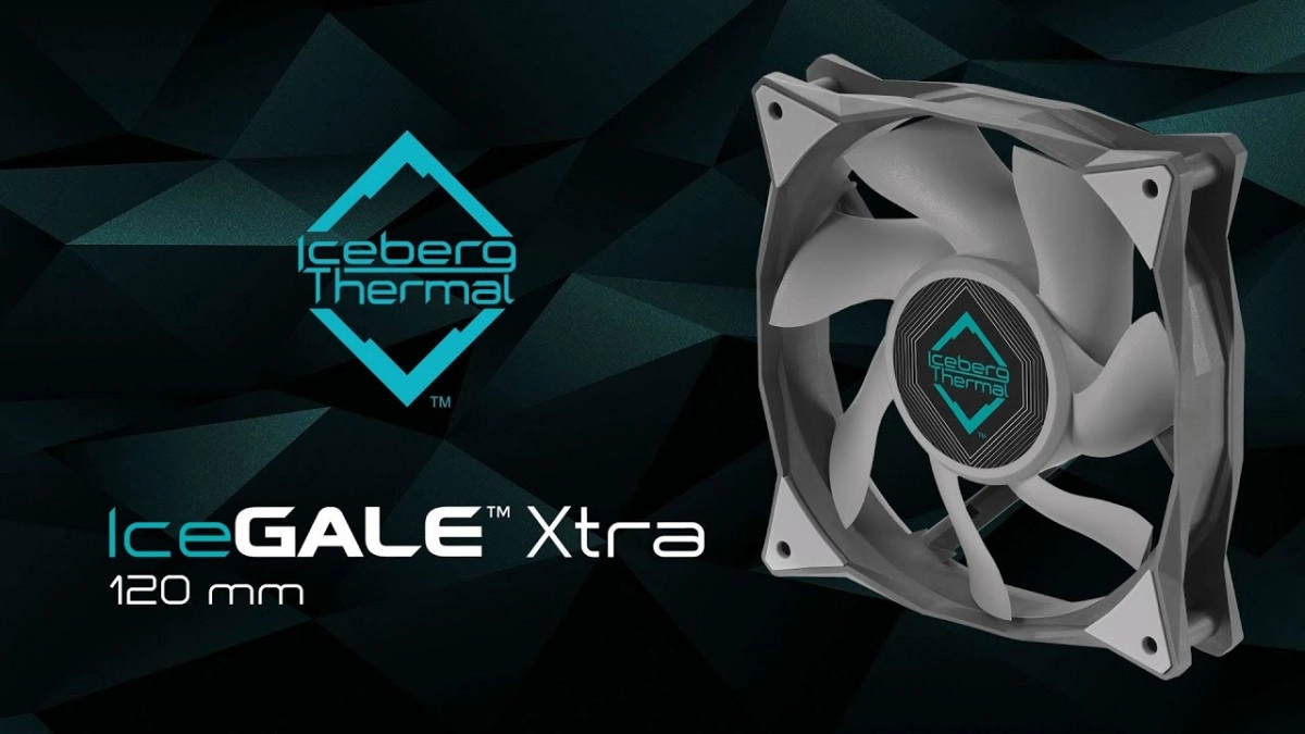 Pr�sentation ventilateur Iceberg Thermal IceGALE Xtra 120 mm, trop rapide !