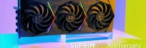 MSI pr�sente la RTX 3090 SUPRIM Anniversary Limited Edition