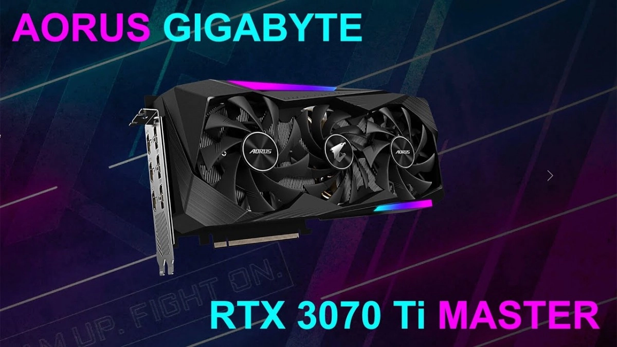  Pr�sentation de la carte graphique RTX 3070 Ti MASTER GIGABYTE AORUS