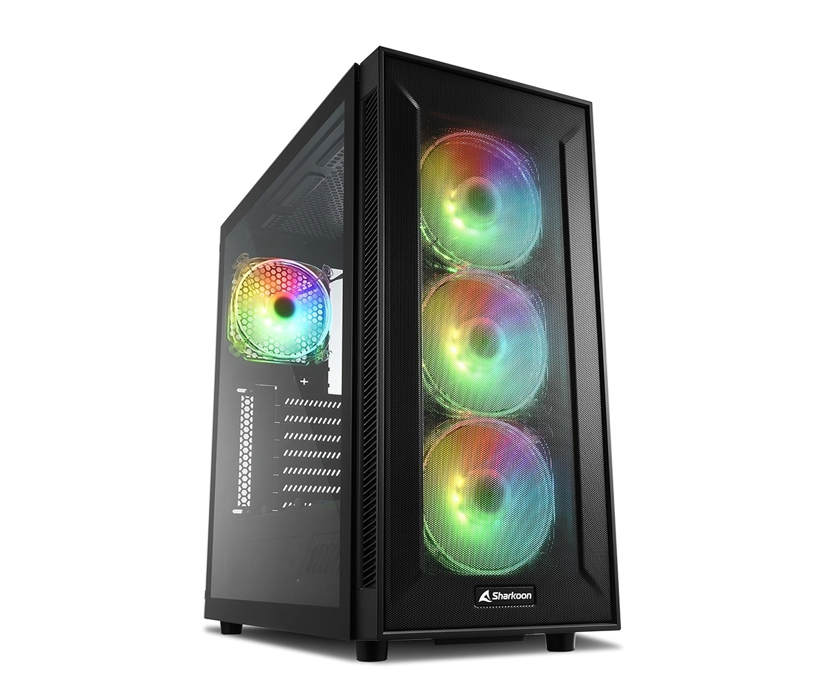 Sharkoon TG6M RGB, du mesh et du RGB pour ce nouveau boitier moyen tour