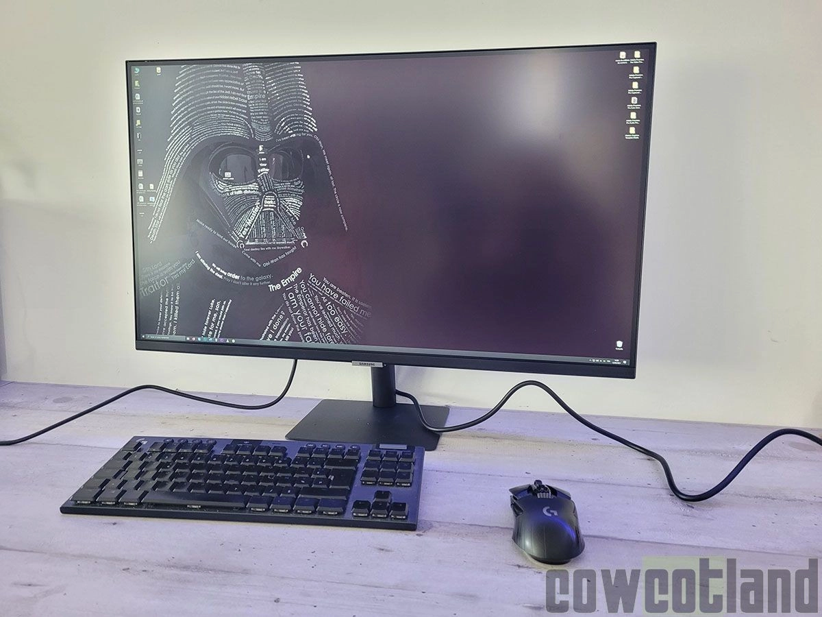  Test �cran Samsung Smart Monitor M7 : Pour les t�l�travailleurs ?