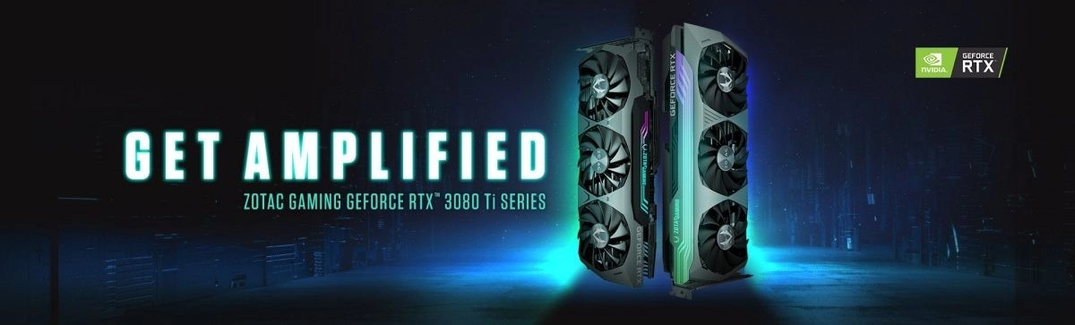 ZOTAC annonce 4 RTX 3070 Ti et RTX 3080 Ti avec les AMP HOLO et TRINITY