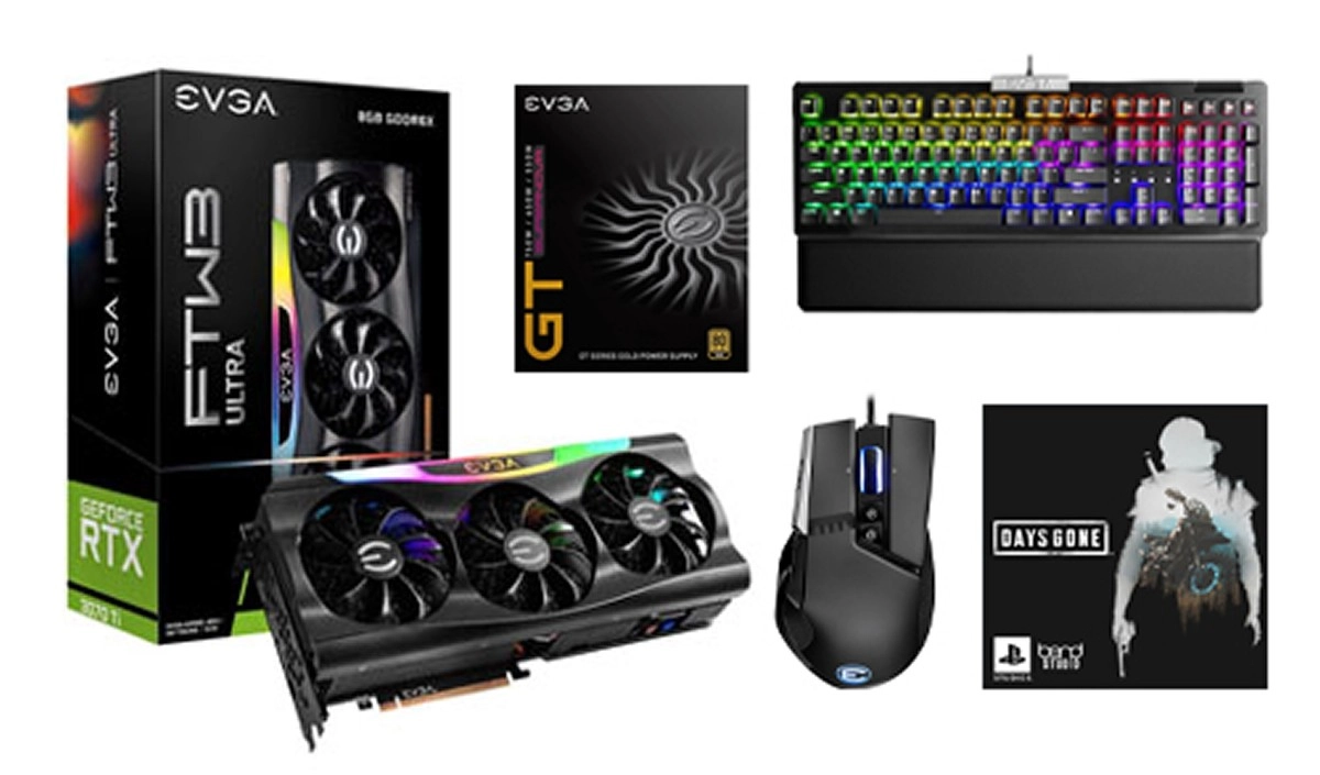 Des bundles avec des GeForce RTX 3000 EVGA disponibles presque au prix