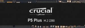 Le SSD Crucial P5 Plus fait son apparition sur Amazon
