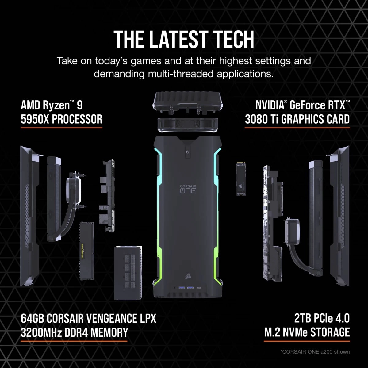 CORSAIR annonce l'arriv�e de ses CORSAIR ONE en GeForce RTX 3080 Ti