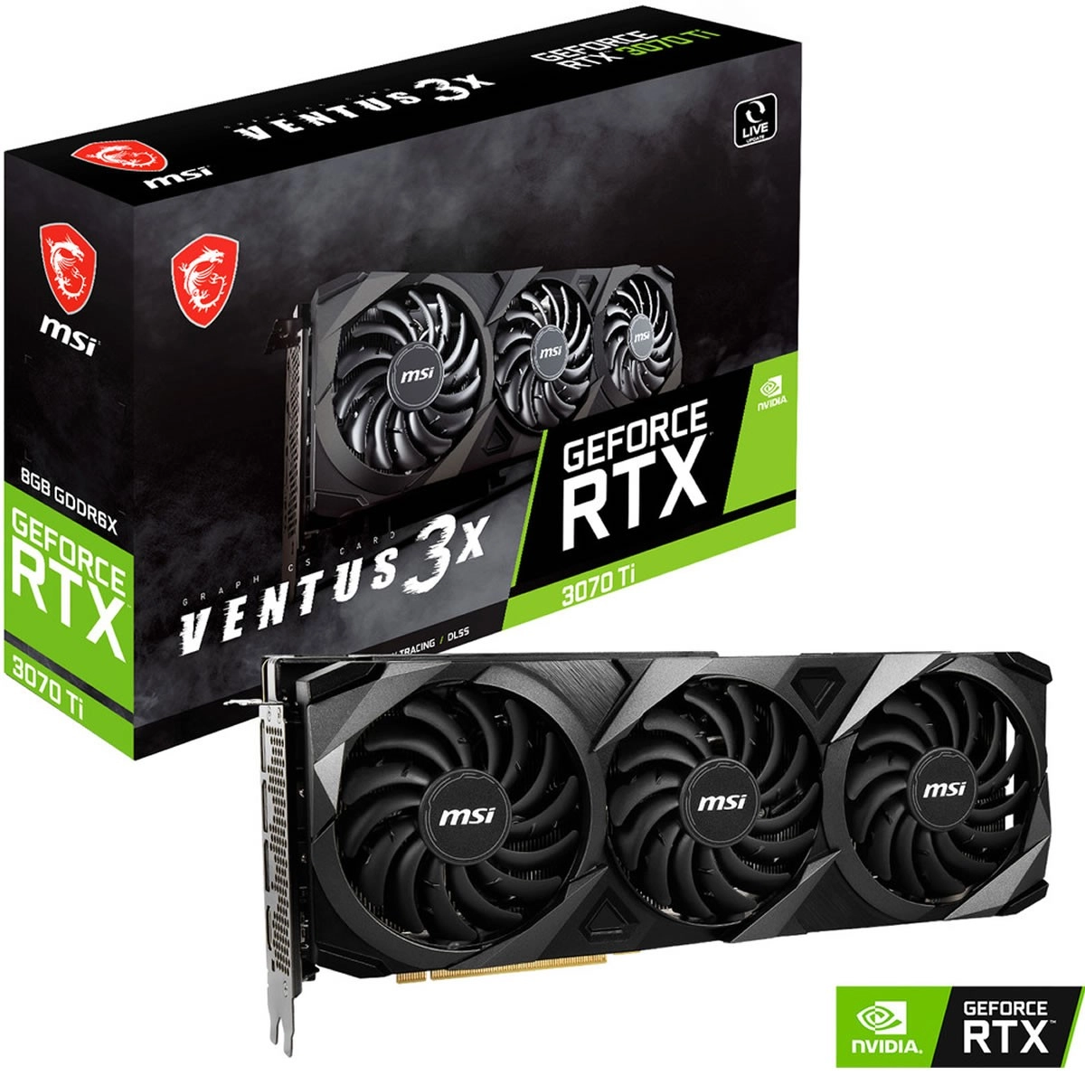 Une toute premi�re GeForce RTX 3070 Ti s'affiche sous les 800 euros