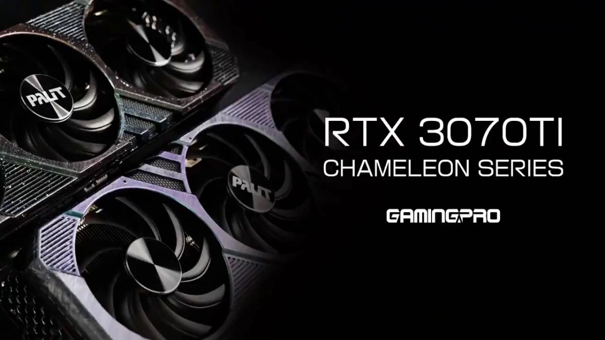 Palit change de style avec la RTX 3070 Ti GamingPro et sa finition cam�l�on