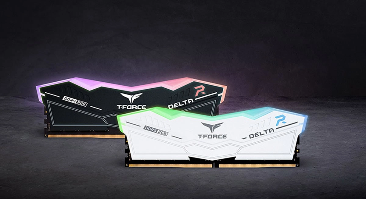 TEAMGROUP apporte le RGB � la DDR5 avec T-FORCE DELTA RGB
