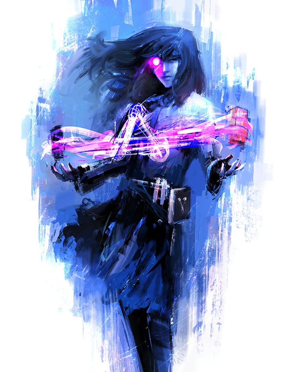 D�couvrez l'artwork repr�sentant l'Intel ARC Alchemist