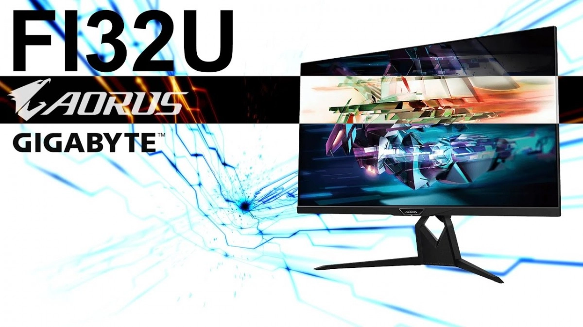  AORUS GIGABYTE FI32U : un �cran UHD 144 Hz Freesync en 32 pouces � 1100 euros