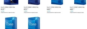 Les prix FR des futurs Intel Core i5-12600K, Core i7-12700K et Core i9-12900K d�voil�s et cela fait peur...