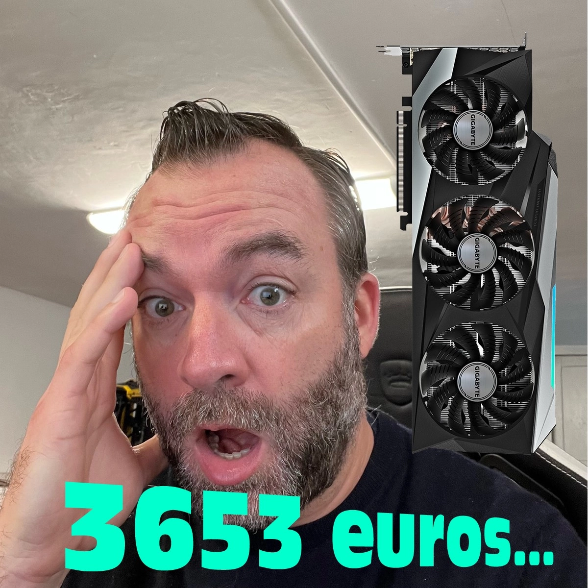 On atteint des sommets, 3653 euros pour une GeForce RTX 3090 Gaming par GIGABYTE