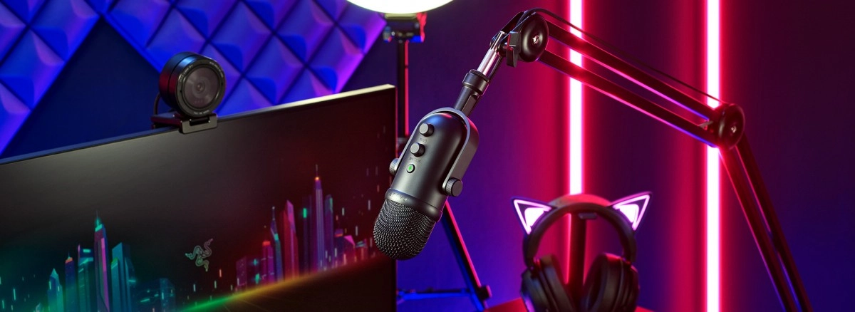 Nouveaux micros Seiren V2 Pro et Seiren V2 X chez Razer