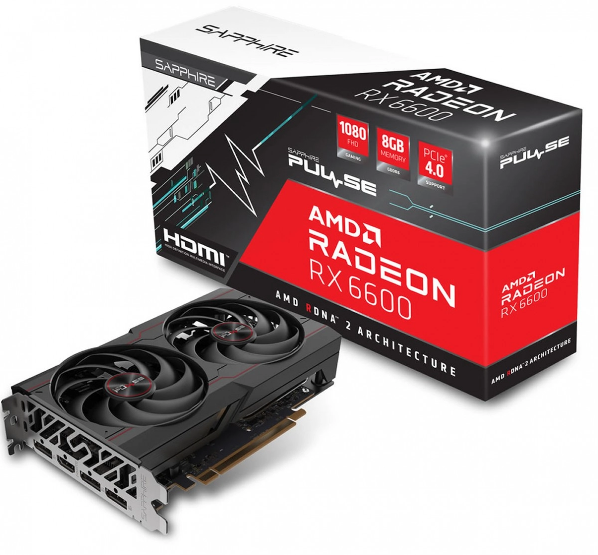 De la Sapphire Radeon RX 6600 PULSE disponible � 499 euros sous 7 jours