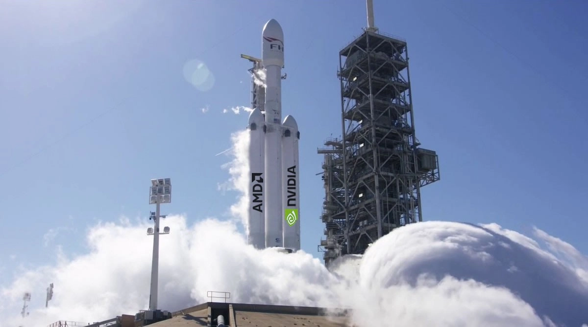 Quelle augmentation pour les cartes graphiques AMD et NVIDIA pendant le s�jour de Thomas Pesquet � bord de l'ISS ?