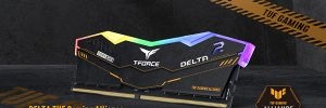TEAMGROUP annonce de la m�moire DELTA RGB DDR5 en TUF Gaming Alliance