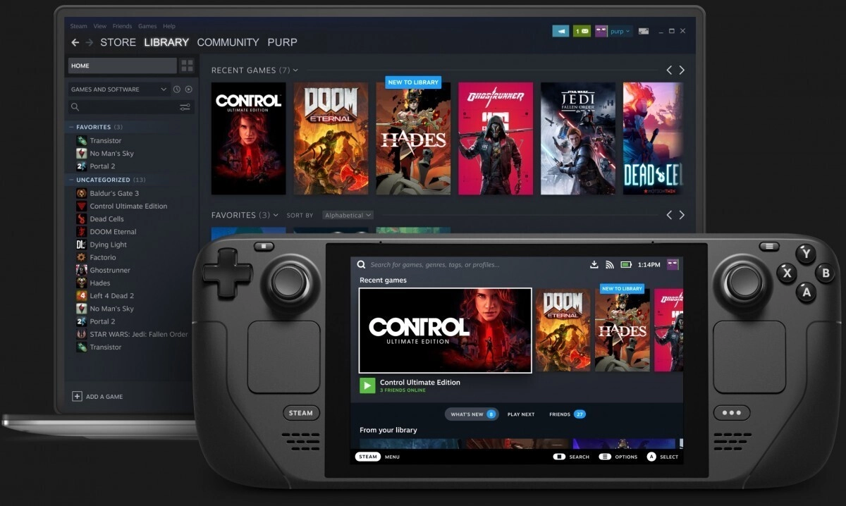 L'OS de la console Steam Deck de Valve devrait �tre propos�e librement � tous
