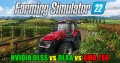Comparatif des technologies DLSS, DLAA et FSR dans le jeu Farming Simulator 22