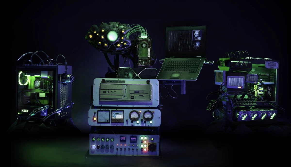 NVIDIA c�l�bre The Matrix Resurrections  en offrant un PC GeForce RTX personnalis� !