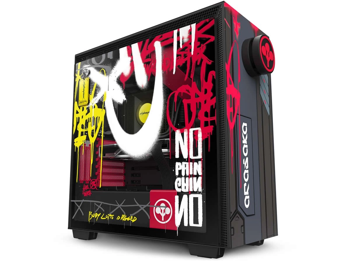 Nouveau boitier CRFT chez NZXT, avec un H710i sous le th�me de Cyberpunk 2077